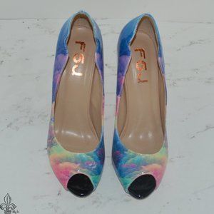 🎨F5J Multi Color Heel🎨